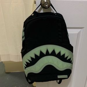 Original sprayground glow in the dark backpack